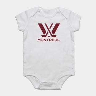 🏒 PWHL - MONTREAL 🏒 Baby Bodysuit
